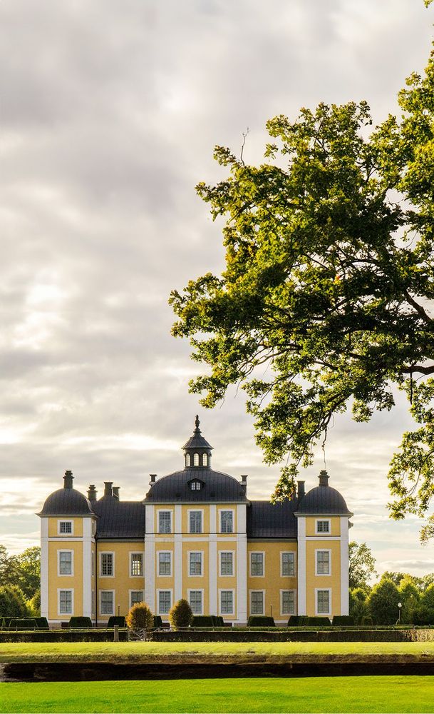 Foto av Strömsholms slott.